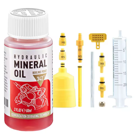 60mm Minerale Olie Fietsremolie Bleed Kit Tool voor Hydraulische Schijfremmen