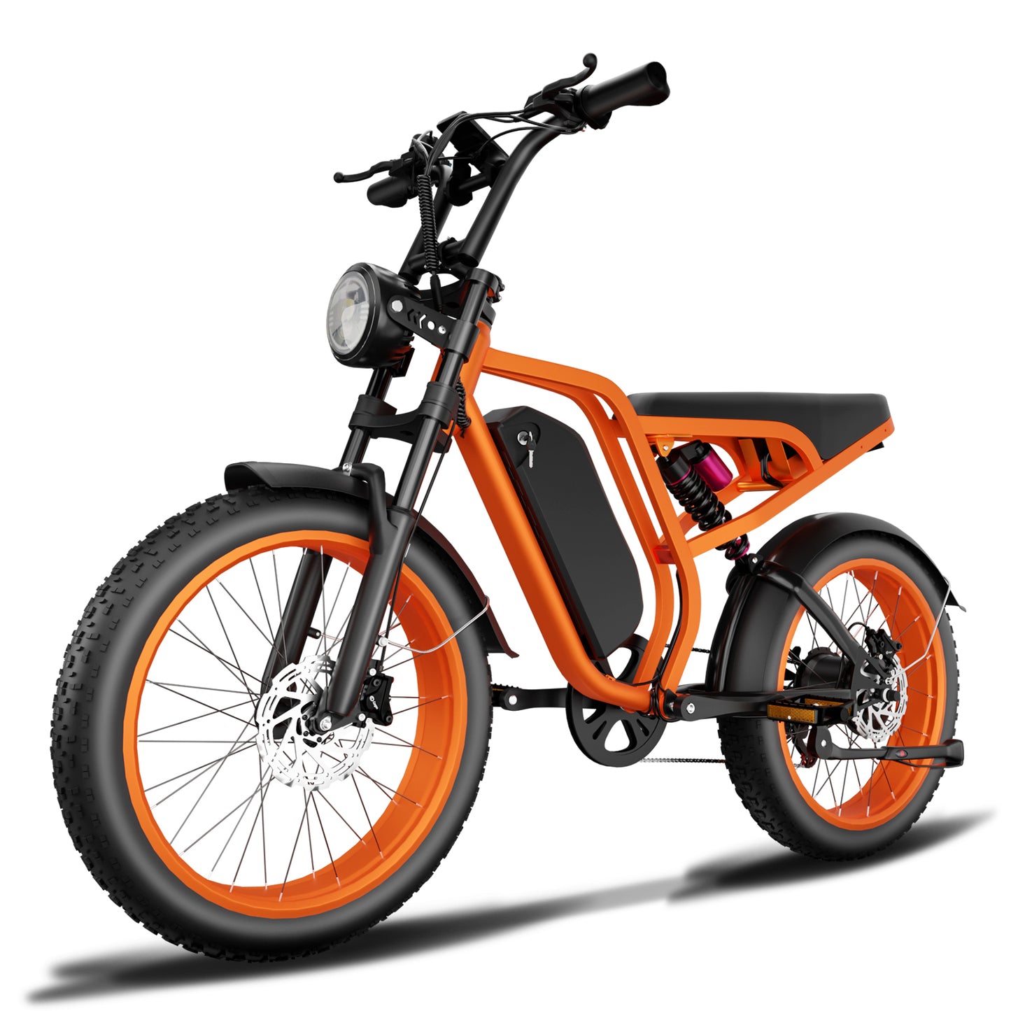 SU8 Fatbike 20×4.0 – 48 V 20 Ah – Hydraulische Schijfremmen