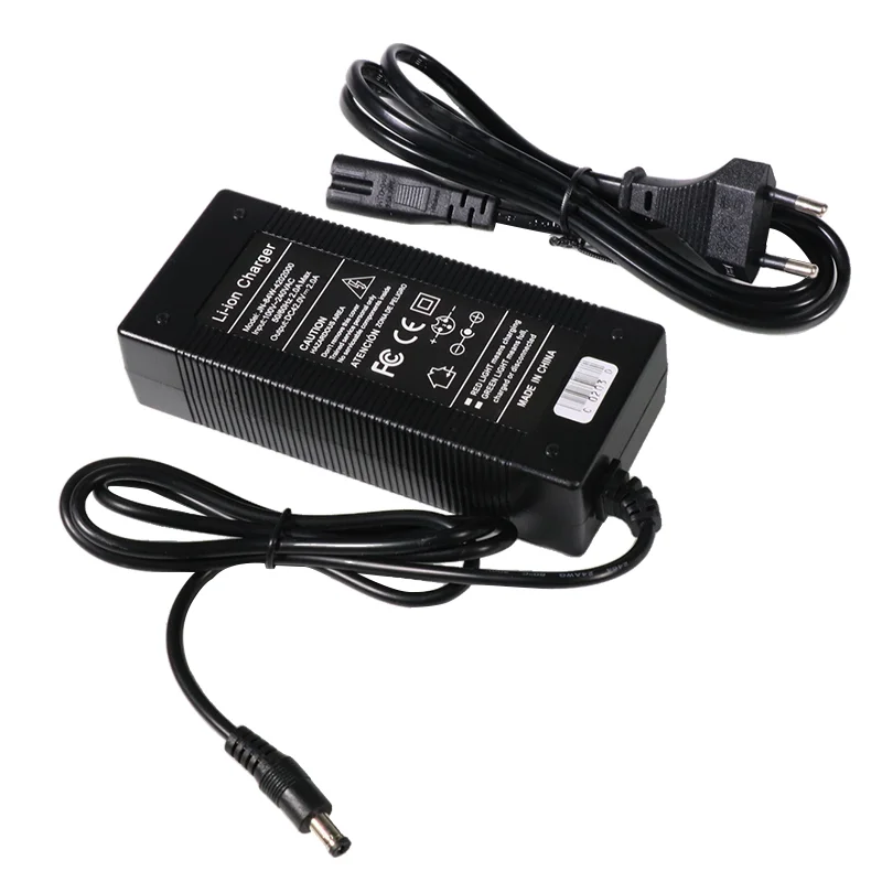 Originele Fatbike Mini Oplader 42V 2A | Geschikt voor C80 Mini & V20 Mini | DC Aansluiting