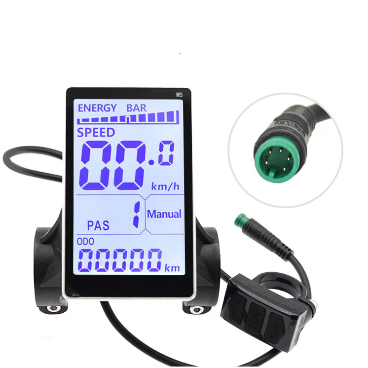 M5 LCD Display V3.0 – EU-Versie – Voor 20″ Fatbike / E-Bike – OUXI / Universal