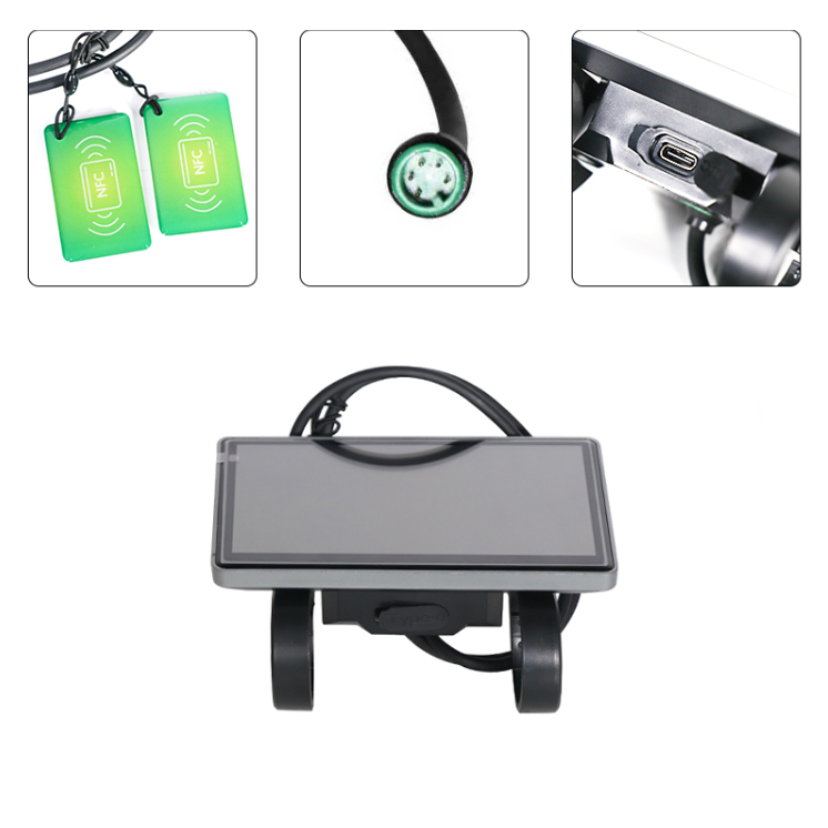 OUXI C80 Kleurendisplay + NFC Sleutelkaart – Accessoire voor Fatbike 2025